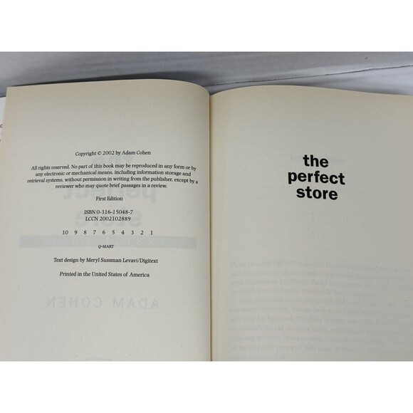 THE PERFECT STORE: INSIDE EBAY By Adam Cohen - Hardcover 2002 First Edit… - Picture 6 of 7